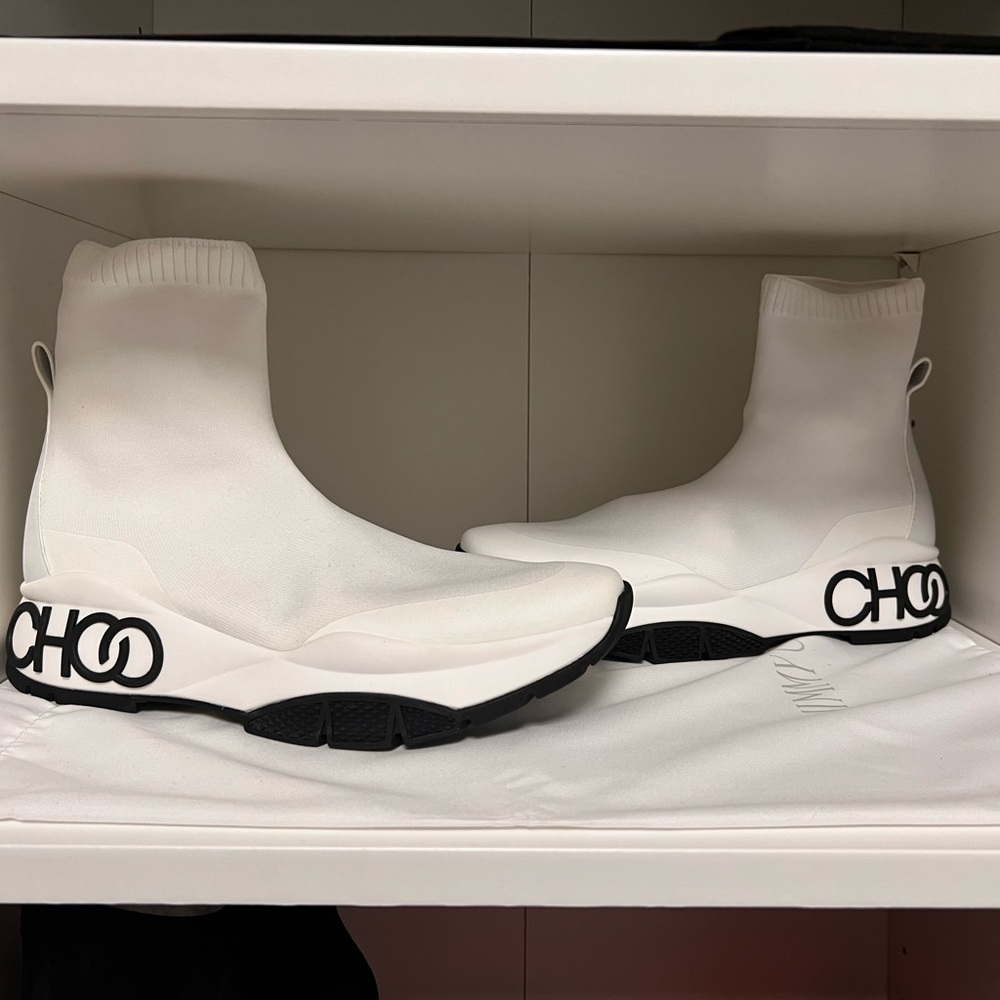 Jimmy Choo Raine Sock/f sneaker boots -Brand New - Picture 2 of 10